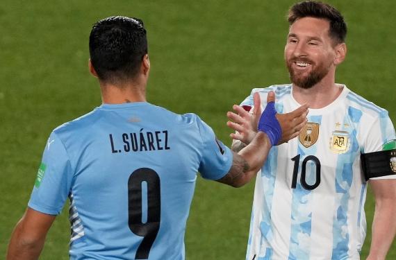 El emotivo saludo de Messi para su amigo Lucho Suárez, tras su retiro de la Selección de Uruguay