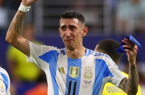 Lágrimas y reconocimiento total; Di María le dijo adiós a Argentina: la declaración más sentida