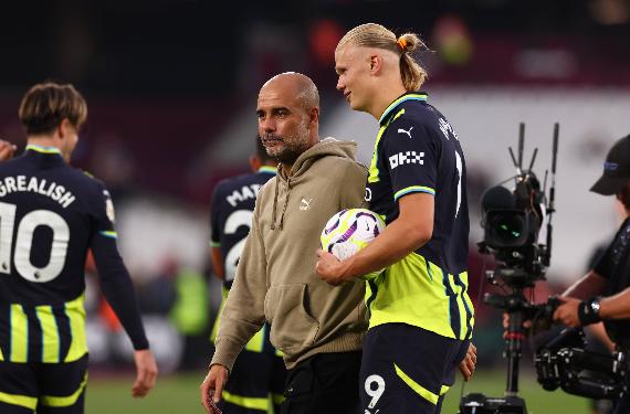 Dura respuesta del Manchester City al adiós de Pep Guardiola: patada al Madrid por Erling Haaland