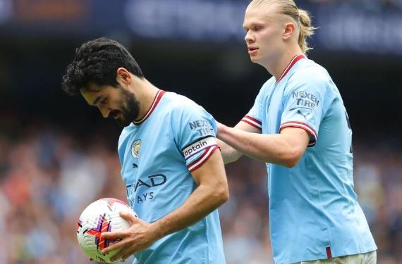 El socio de Haaland y Gundogan en el City recuerda a un DT y ¡no es Pep Guardiola!