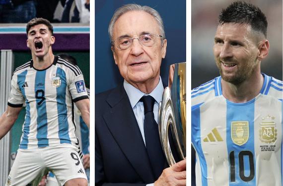 Florentino fichó al 10 para tumbar a Messi, se venga de Scaloni y Julián y debuta en Madrid el lunes