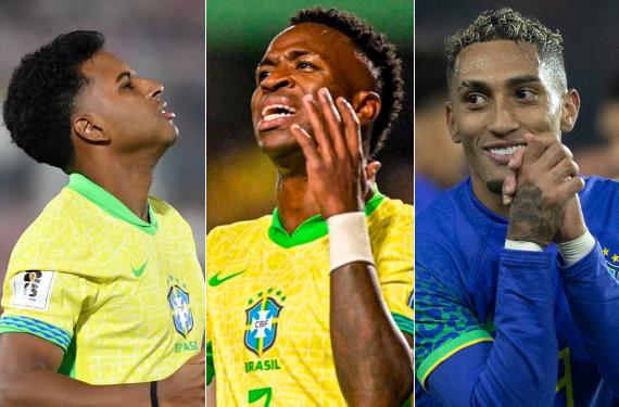 Rodrygo y Endrick, humillados; despedazan a Vinicius y Raphinha se parte: se esfuma el Balón de Oro