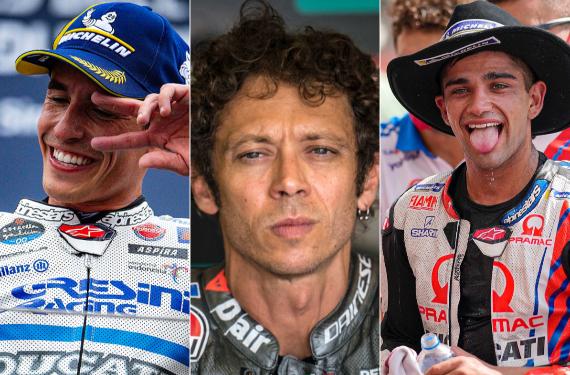 Otra rajada de Valentino Rossi contra Marc Márquez salpica a Jorge Martín y Ducati: "lo más feo"