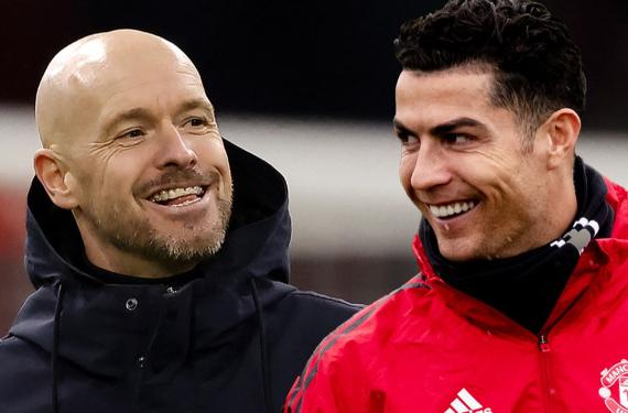 Arde el United: Erik ten Hag le responde a Cristiano Ronaldo; el 'like' de una figura del Manchester