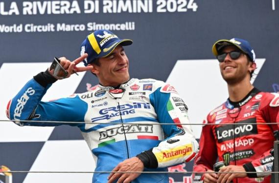 Ridículo de Rossi: responde Marc Márquez, Di Giannantonio elogia al 93 y Gresini carga durísimo