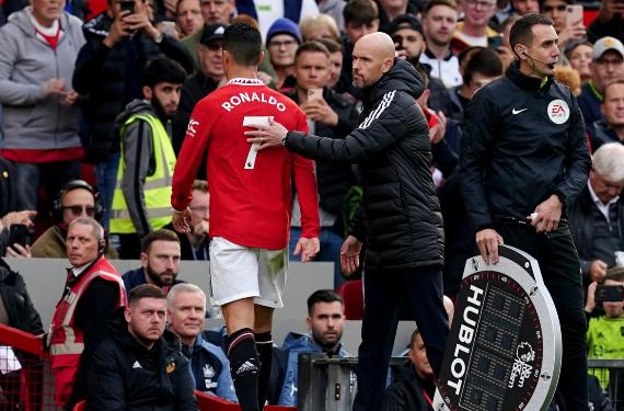 Ronaldo tenía razón y ten Hag, lo sabe; su Manchester no encuentra el rumbo: el cruce con una figura