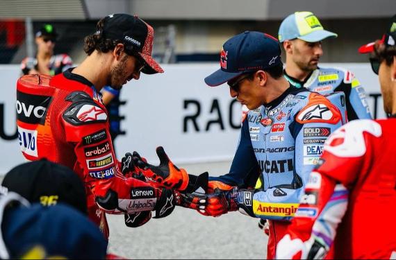 En Mandalika, Jorge Martín revive la pesadilla, Bagnaia, Marc Márquez y Bastianini hunden al español