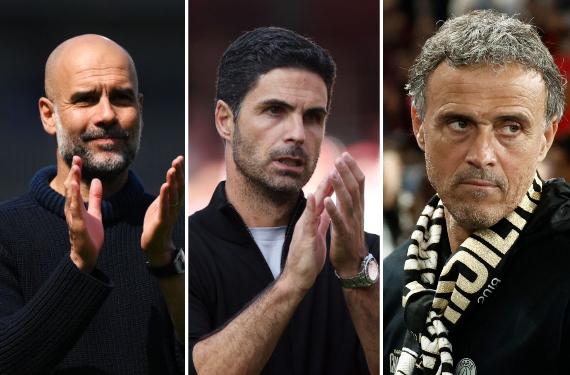 Luis Enrique se une a Guardiola en la guerra con Arteta: la razón; el 9 que mejora a Erling Haaland