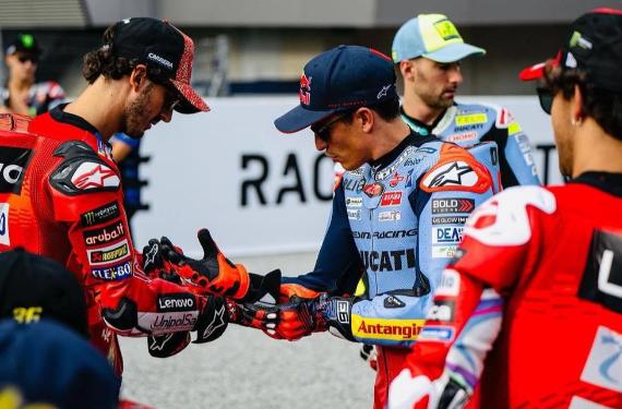 Marc Márquez y Bastianini eligen nueva lucha y el pupilo de Rossi se harta y dice ‘no’ a Bagnaia