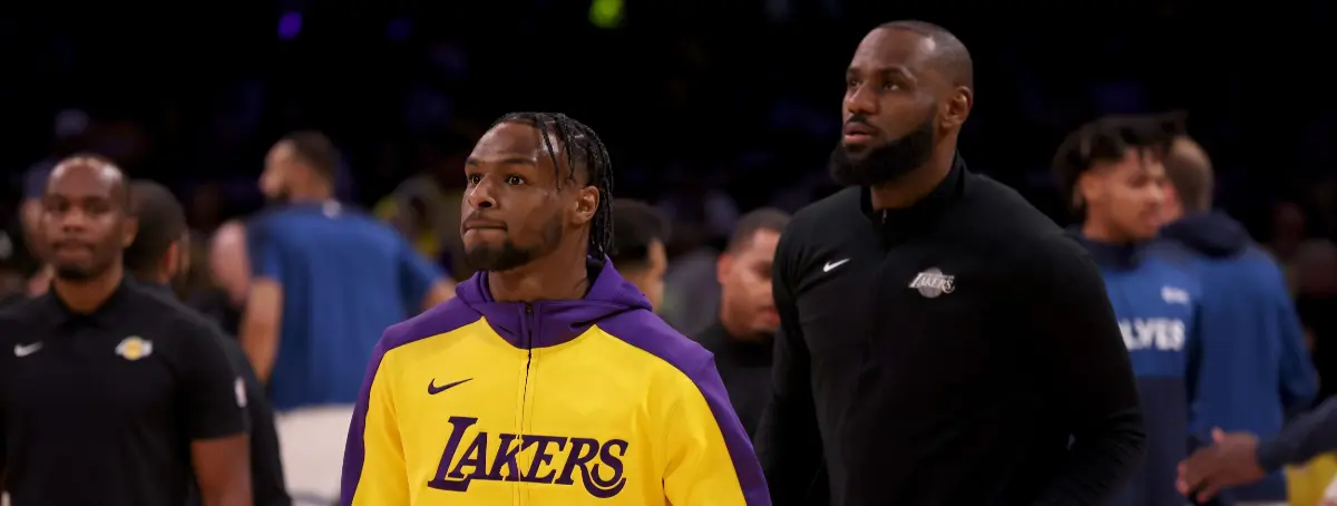 Hasta LeBron James aprueba el giro de 180º en los Lakers, adiós a Bronny y Davis avisa: a por Boston