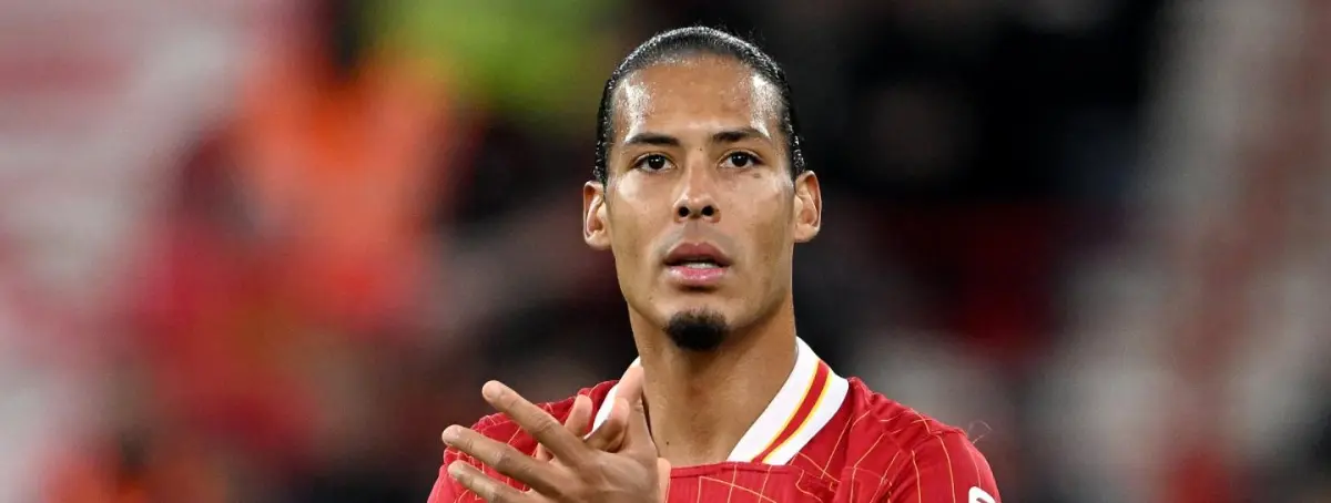 Arne Slot busca sustituto para Van Dijk y lo encuentra en España