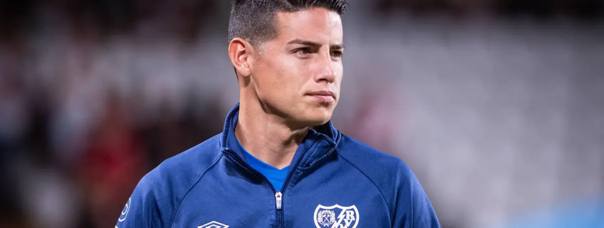 Si se confirma y es reincidente será el fin de James Rodríguez en el Rayo y Colombia