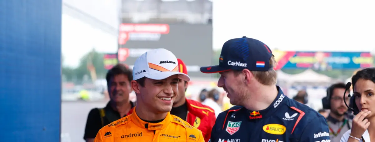 Schumacher saca a la luz la relación de Verstappen y Norris, no se aguantan