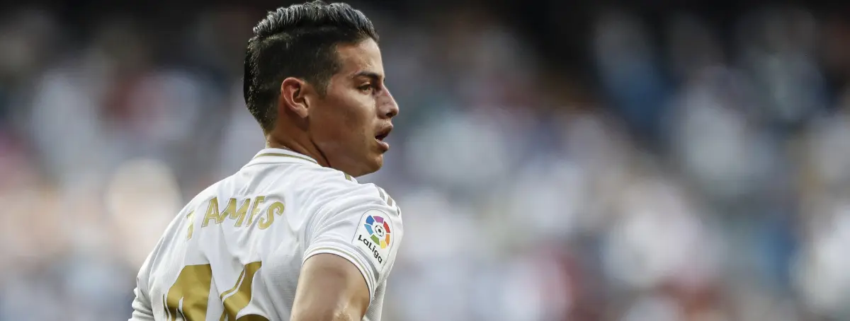 Un rival directo del Real Madrid quiere sacar a James Rodríguez del Rayo Vallecano