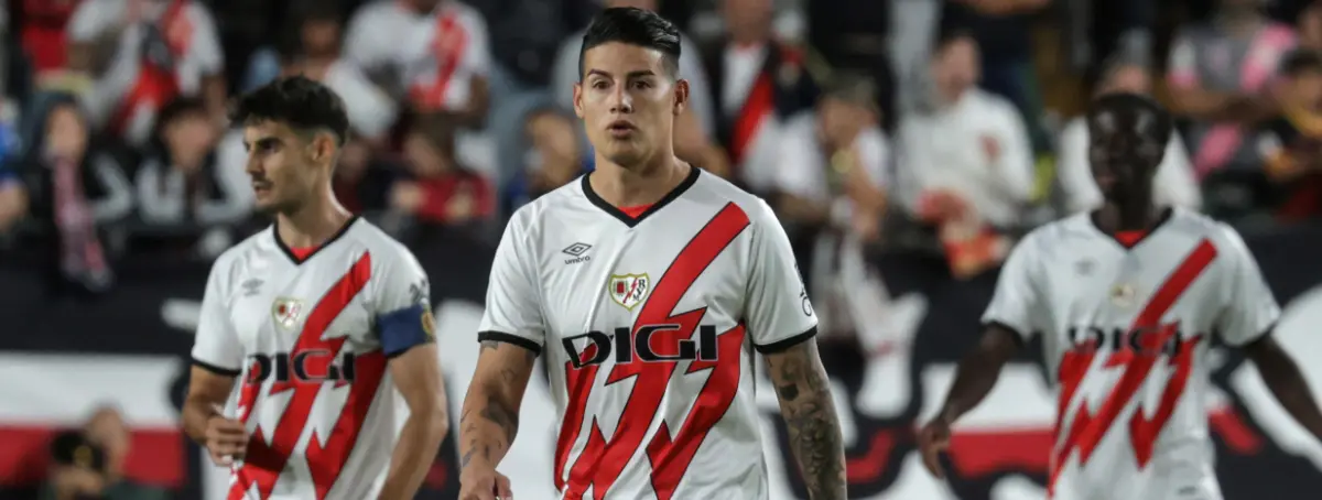 El Rayo se entera y obliga a Iñigo Pérez a que James Rodríguez sea titular, es una ruina, no debe juega más