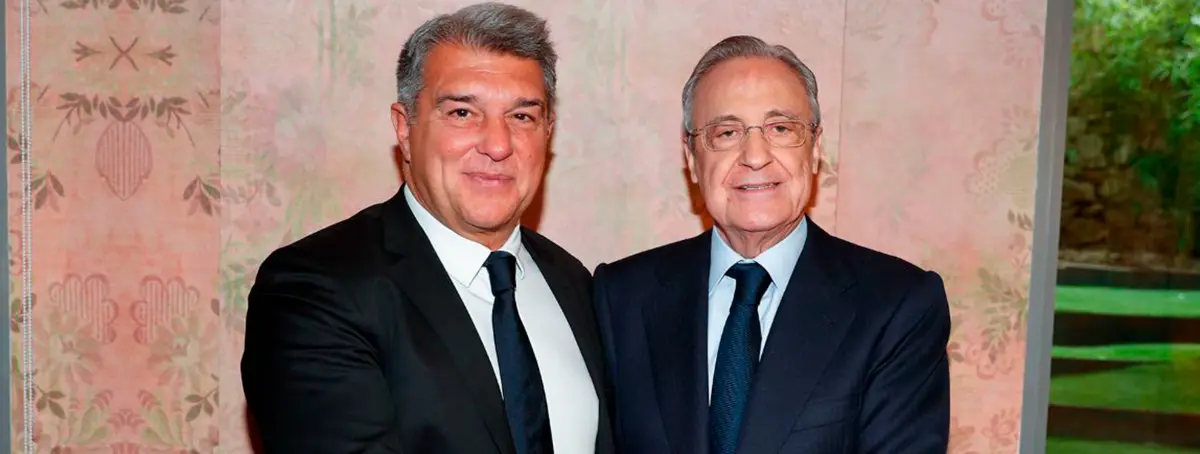 Laporta y Florentino Pérez lo han descartado, es una bestia y negocia para ir a la Premier