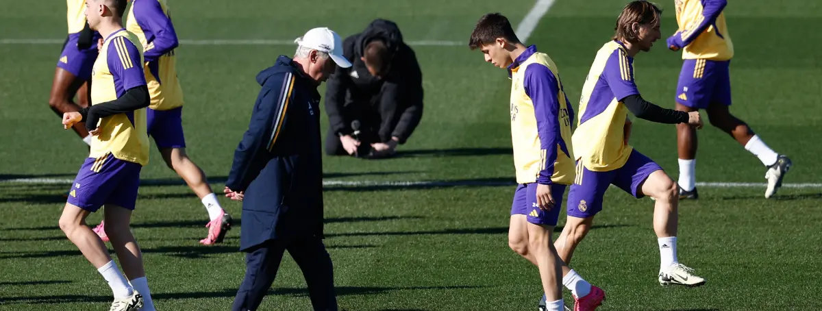 No va a ser fácil echarlo del Real Madrid porque prefiere ser suplente con Ancelotti que perder dinero