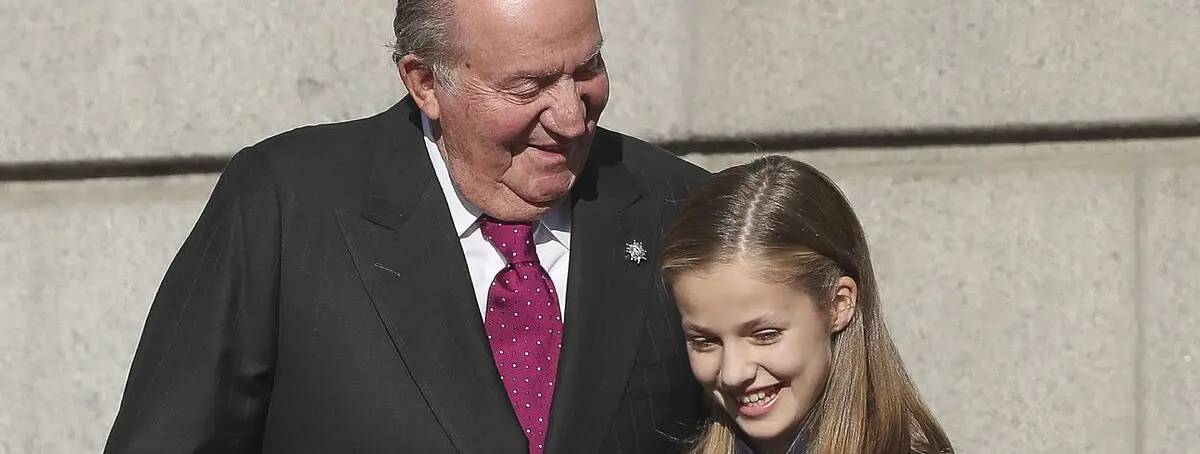 Juan Carlos I llamó a Marín el viernes para pedir que controlen la vida que lleva Leonor en Galicia