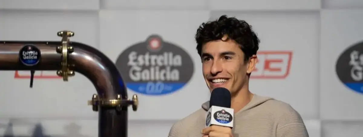 Marc Márquez se enfrenta a Marini, hermano de Rossi, y niega ser el favorito