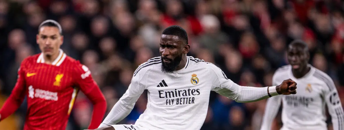 Rüdiger no lo quiere en el 11 del Real Madrid porque juegan con uno menos