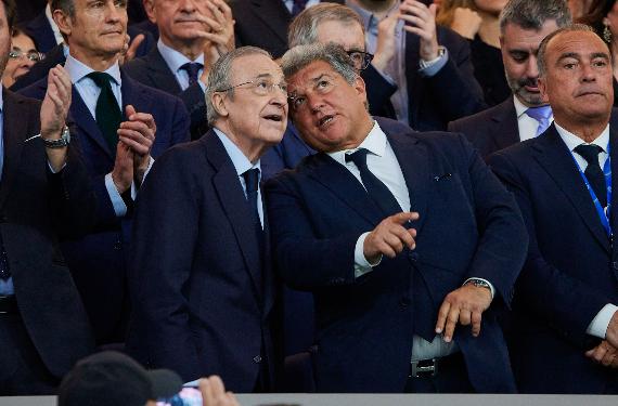 Joan Laporta encuentra el punto débil de Florentino Pérez después de 19 años en el Real Madrid y 53 títulos