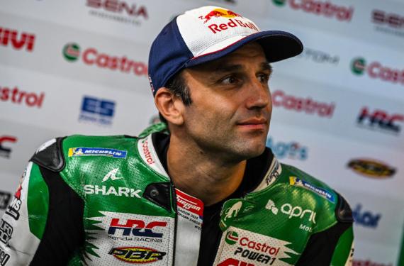 Zarco no puede evitar reírse de Acosta y de su multa de 1.500 euros