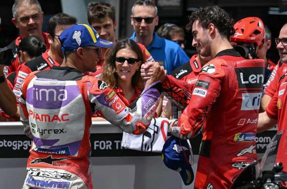 Ducati no perdona y envía un mensaje claro a Bagnaia y Martín, Barcelona será decisiva