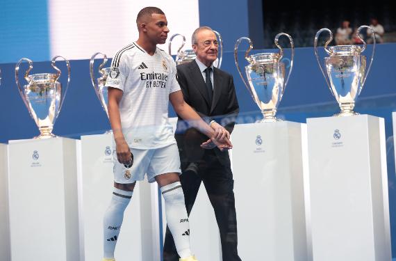 Florentino Pérez lamenta la operación que deja al Real Madrid sin el 9 que mejora a Mbappé y Vinícius