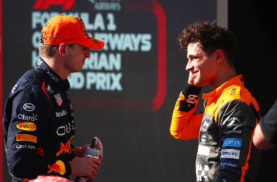 El consejo sin filtro de Verstappen a Norris tras el fiasco, cuidado