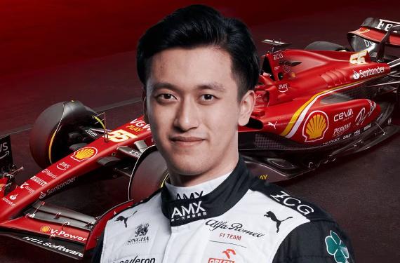 Guanyu Zhou mueve ficha, conversaciones secretas con Ferrari para 2025 y Leclerc lanza una indirecta