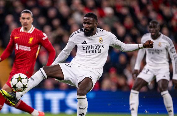 Rüdiger no lo quiere en el 11 del Real Madrid porque juegan con uno menos