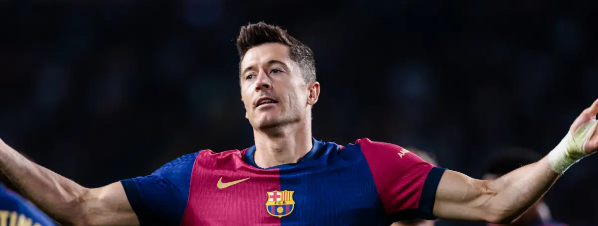 Lewandowski aumenta la presión sobre Flick para que salga del 11 titular del Barça