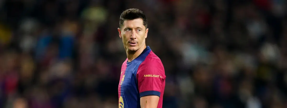 Lewandowski no se toma nada bien la suplencia contra el Mallorca