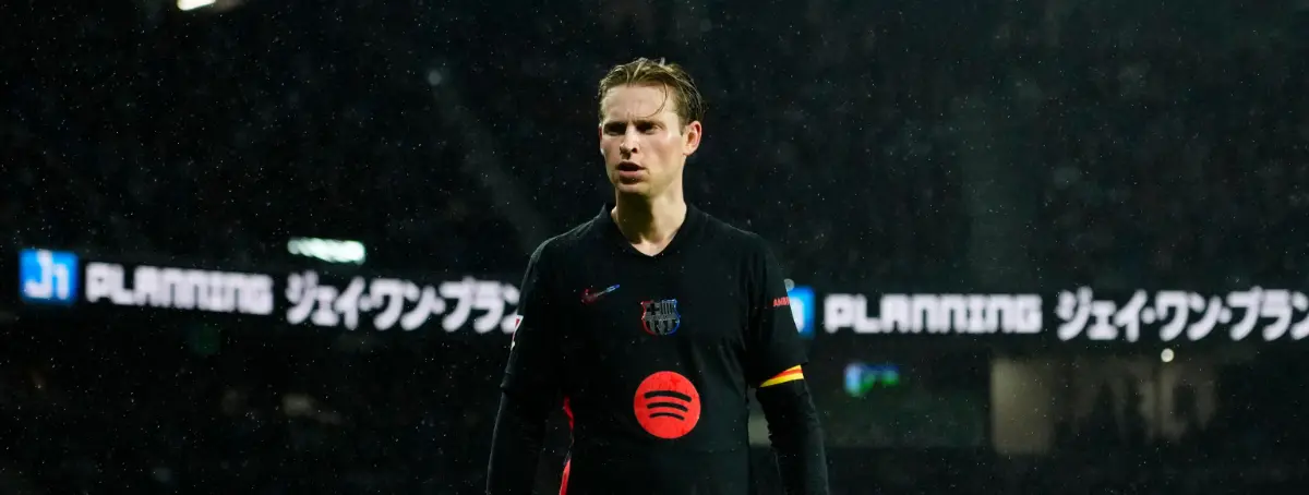 2 jugadores del Barça no celebraron el gol de Frenkie de Jong en Mallorca