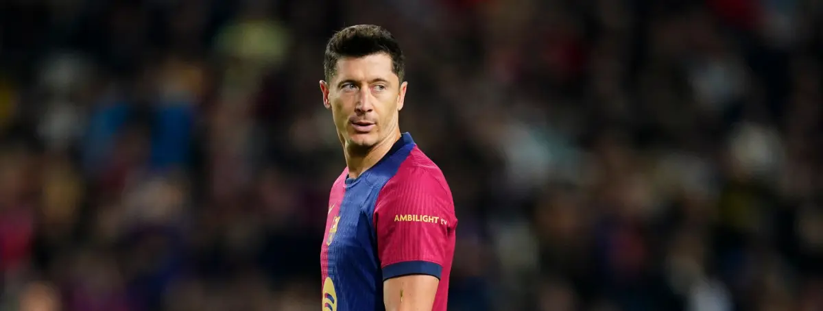 Lewandowski presiona a Flick para que haga un cambio en el once del Barça