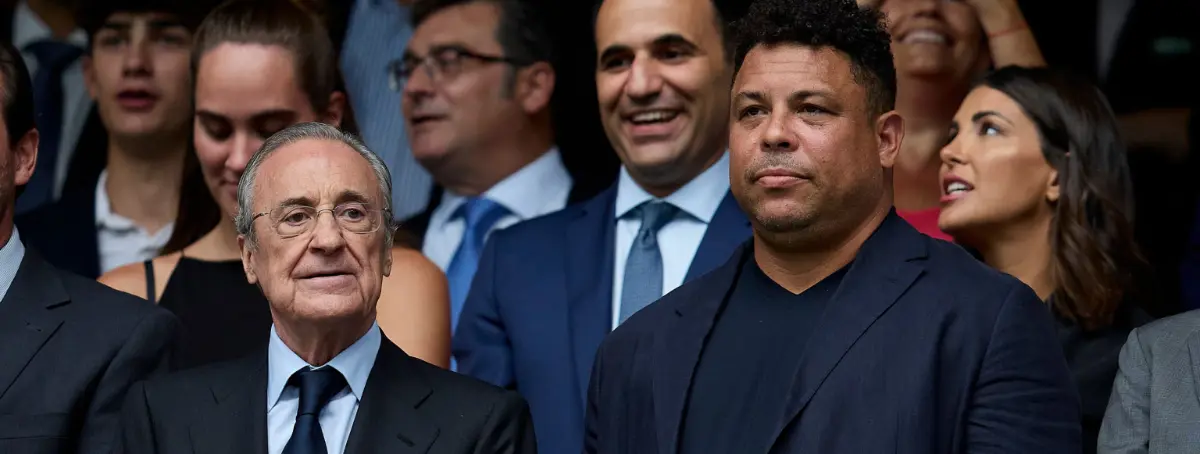 Ronaldo Nazário recibió una rotunda negativa de Florentino Pérez por el fichaje más impactante del año