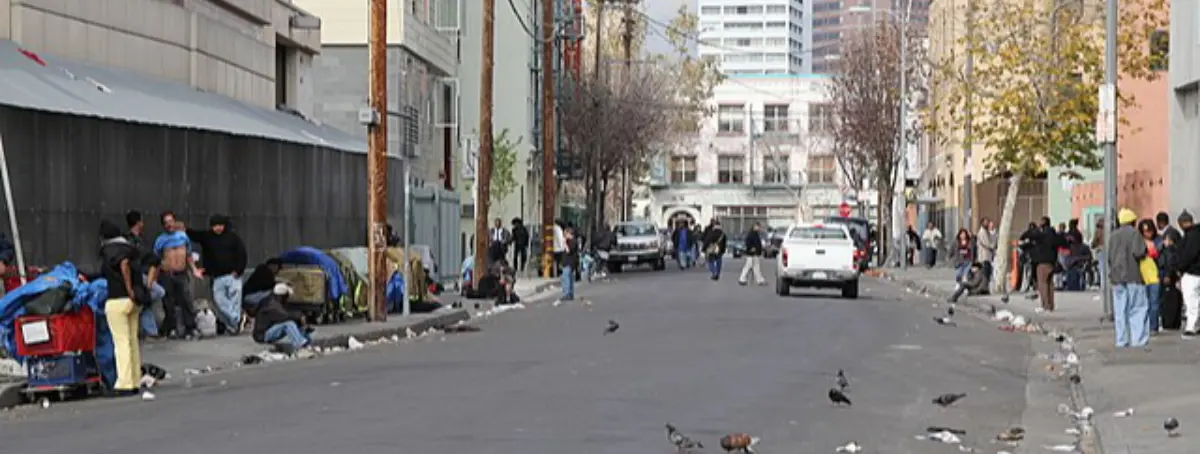 Entramos en Skid Row, el barrio más peligroso de Estados Unidos