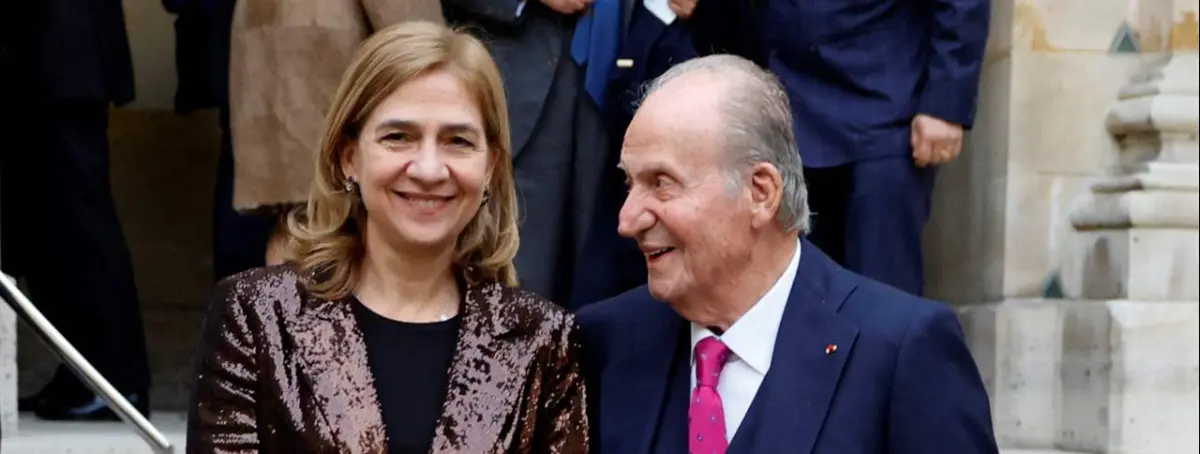 La infanta Cristina está atravesando una crisis profunda con su padre, Juan Carlos I