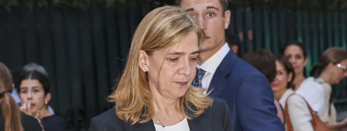 La infanta Cristina está siendo tratada por un cuadro severo