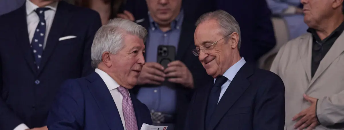 Florentino Pérez garantiza a Enrique Cerezo que no pujarán por la estrella de Argentina, vía libre rojiblanca