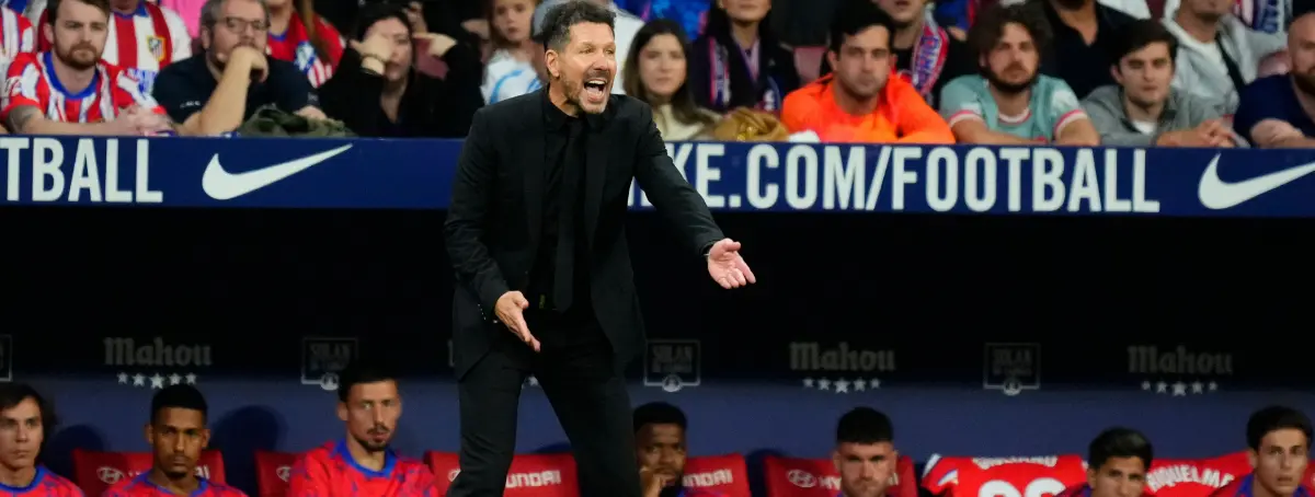 Simeone pide a Enrique Cerezo que lo venda o lo regale porque no tiene nivel para el Atlético de Madrid