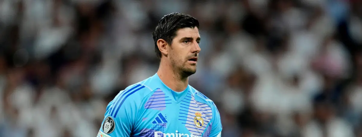 Courtois empieza a a ser un problema en el vestuario del Real Madrid