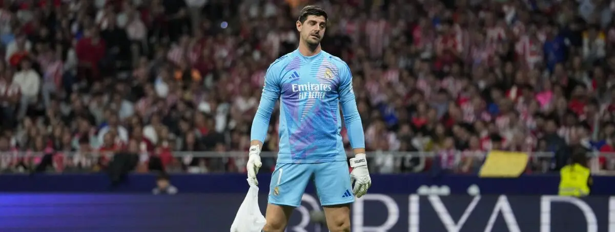 Courtois lo echa del Real Madrid y ya está en negociaciones para ir a la Premier en enero