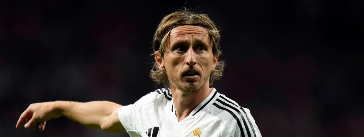 Modric pide un año más a Florentino Pérez