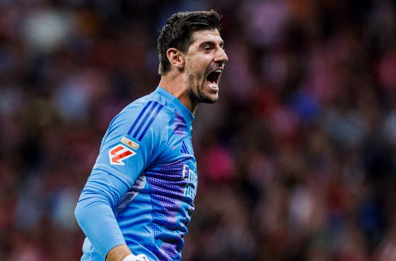 Courtois, por primera vez, escucha una oferta para salir del Real Madrid