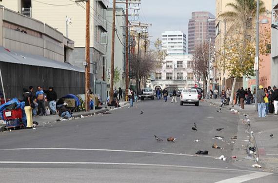 Entramos en Skid Row, el barrio más peligroso de Estados Unidos