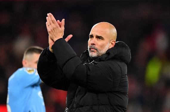 Pep Guardiola pide al City que haga lo que tenga que hacer para que no vaya al Barça