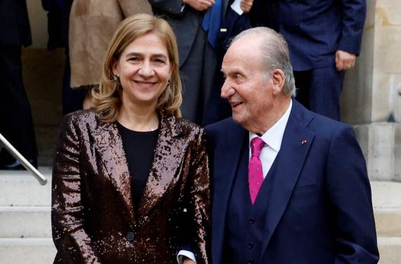 La infanta Cristina está atravesando una crisis profunda con su padre, Juan Carlos I