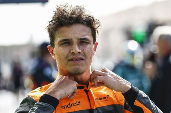 Lando Norris reacciona a la llegada de Carlos Sainz a Williams con decepción