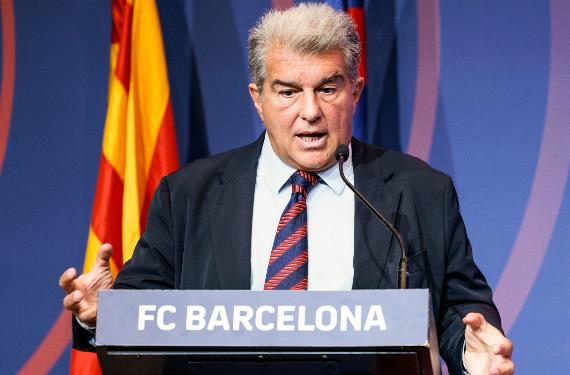 Joan Laporta cierra la operación Haaland con Nike